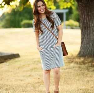 Madewell Dockside Stripy Dress
